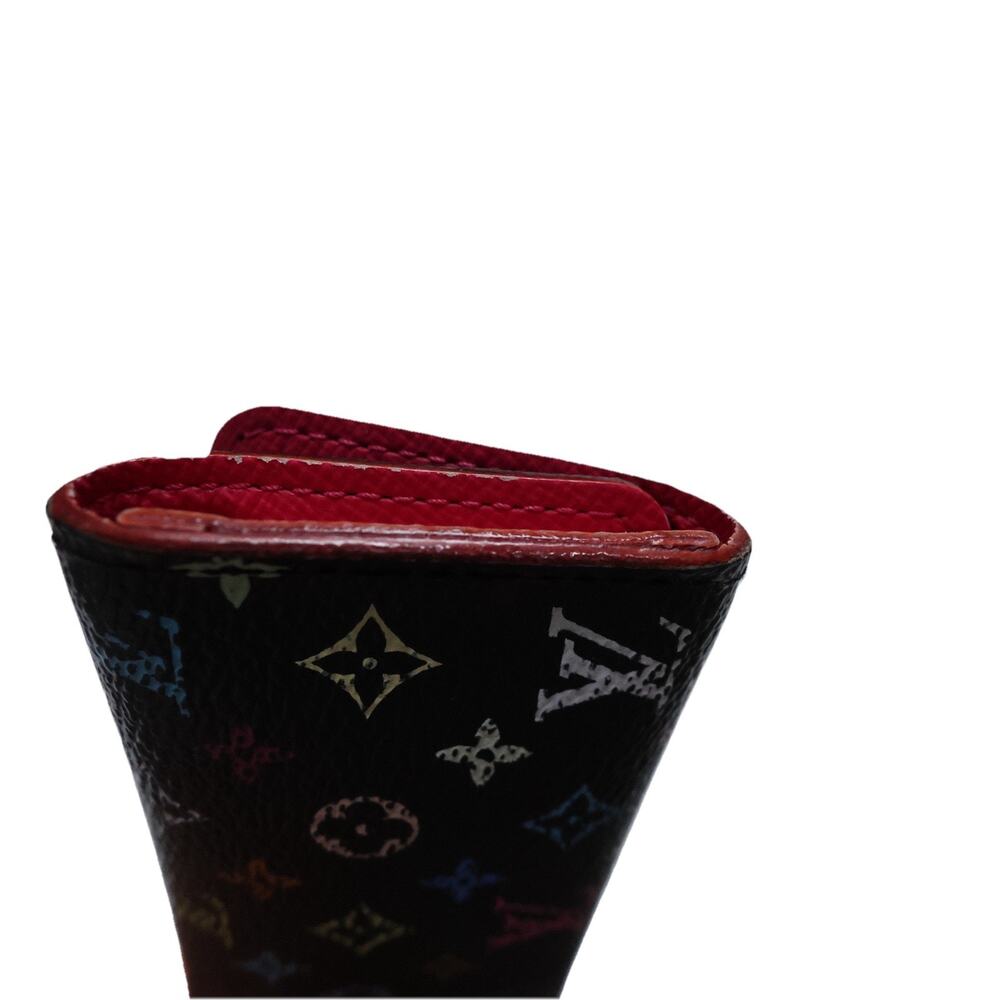 Louis Vuitton x Takashi Murakami Multicolore 4-Key Holder – Black/Grenade - Picture 4 of 16